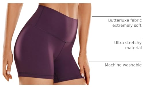 Image of CRZ YOGA Butterluxe Biker Shorts 4 inch | Extremely Soft, Gentle Compression, Yoga, High Waisted, for Women