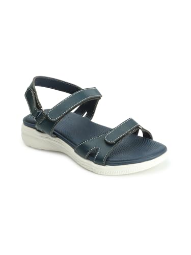 Image of Carlton London women's Multi-Strap Adjustable Comfort Sandals