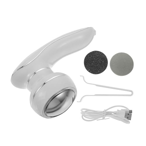 PartyKindom 1Set Electric Foot Remover USB Rechargeable Device for Smooth Feet Lightweight Portable Exfoliating Scrub for Men Women Dead