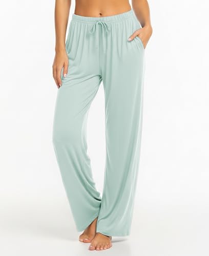 Image of Sexy Basics 3 Pack Buttery Soft Pajama Pants for Women | Comfy Casual Lounge Pajama Bottoms | Drawstring & Pockets Pj