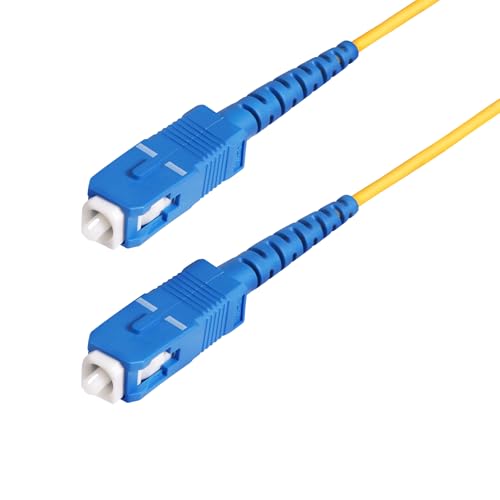 StarTech 328ft/100m OS2 Fiber Cable, SC to SC, 9/125 Simplex, LSZH