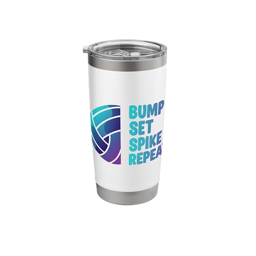 Bump Set Spike Volleyball Kids Tumbler