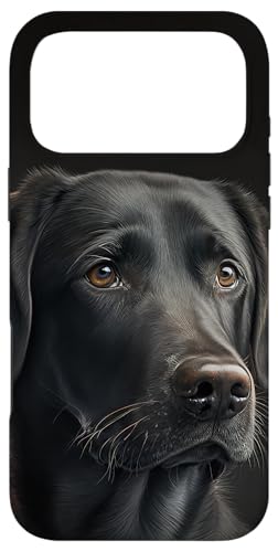 Labrador Retriever Puppy Dog Face Lab Black �X�}�z�P�[�X iPhone 17 Pro Max �p