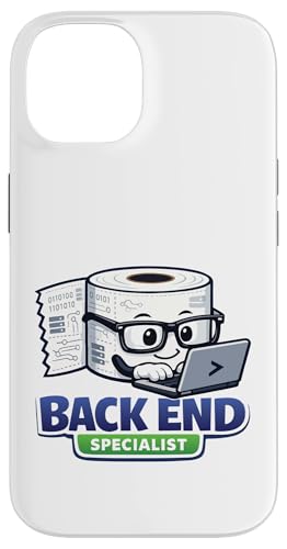 Back End Specialist Programmer Funny Toilet Paper Developer �X�}�z�P�[�X iPhone 14 �p