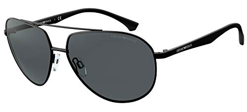 Emporio Armani 0EA2096 Occhiali, Matte Black/Grey