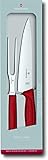 tranchiermesser wmf PRODUKTDETAILS: Länge 389 mm, Breite 113 mm, Höhe 27 mm, Gewicht 231 g, Farbe Rot, Artikel 6.7131.2G, Swiss Classic Tranchier-Set, 2-teilig