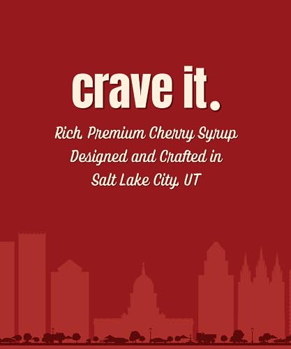 Crave It! Rich Cherry Flavoring Syrup, Add a Splash to Your Favorite Beverages – Soda, Coffee, Latte, Italian Soda, Lemonade. Create a Craveable Cherry Coke – 13 FL OZ / 1 Pack