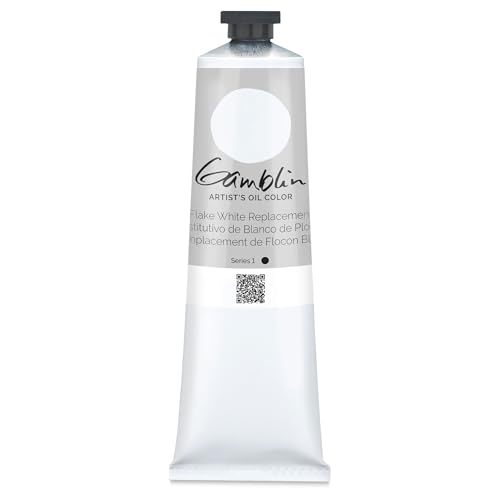 Gamblin Artist Oil Color - Flake White Replacement - 150 ml Tube
