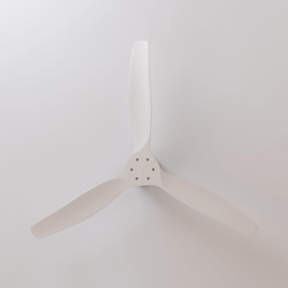 Cecotec Ventilatore da soffitto con telecomando da 52" EnergySilence Aero 5400 Classic Iron&White. Motore DC 40 W, 3 pale, 6 velocità, timer fino a 8 ore, modalità Winter/Summer