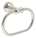 Symmons 543TR-STN Degas Wall-Mounted Towel Ring in Satin Nickel