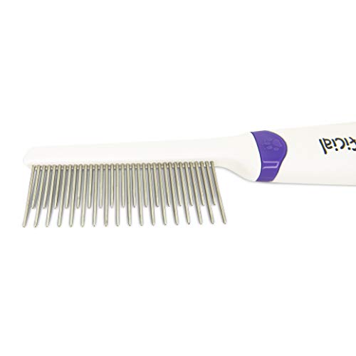 Smalldog Official, Tangles Be Gone Steel Metal Dog Comb for Brushing Small and Toy Breed Dogs, to Groom and Remove… - Image 3