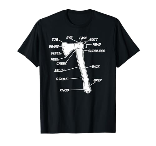 Axe anatomy Camiseta