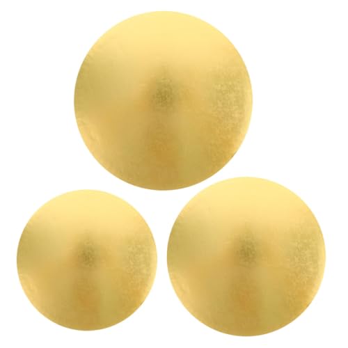 CONGARTENO 3Pcs Cake Transfer Boards Corrugated Foil Dessert Display Bases for Home Party Weddings and Cake Shops Convenient Mover Tools