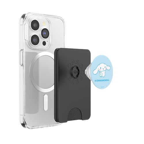 Image of Sanrio Cinnamoroll Hashtag PopSockets PopWallet for MagSafe