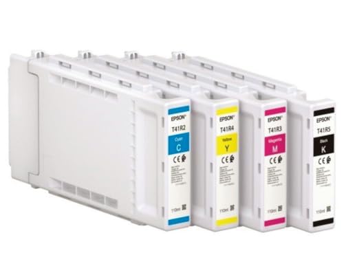 Image of Epson Original Ink Cartridges Multipack Black T41R5 + T41R2, T41R3, T41R4 Cyan, Magenta, Yellow for SureColor SC-T3400, SC-T3405, SC-T5400, SC-T5405
