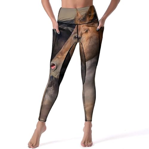 Legging femmes pour yoga taille haute du studio de gym au jogging