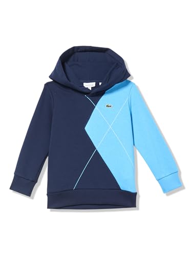 Lacoste Boys' Argyle Motif Hoodie