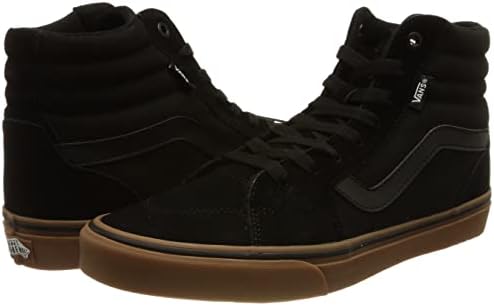 Vans Men's Sneaker Trainers, Suede Canvas Black Gum, 8.5 | Image 6