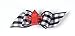 Fire Hydrant Gingham Dog Show Bow Barrette