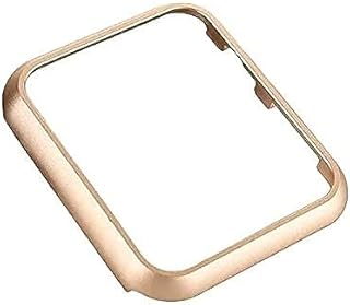 ارتقِ بساعة ابل الخاصة بك مع إطار ساعة الفاخر للرجال - تصميم ممتاز وحماية لجهازك - جراب صلب متوافق - الترا ذهبي 41 ملم