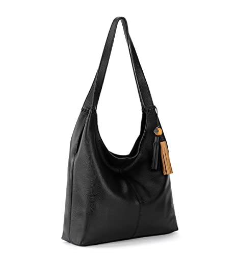 Image of The Sak Huntley Hobo Bag - Premium Leather Women's Purse for Everyday & Travel - Handbag with Shoulder Bag Straps