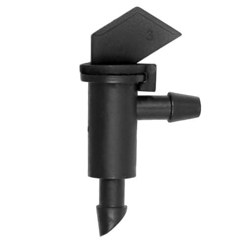 ZONADAH 30 Pack 1 GPH Flag Irrigation Dripper Emitter 4L/H Irrigation Emitter Sprinkler Drippers System for 1/4 inches Hose for Garden Patio Lawn Flower Vegetables - Image 2