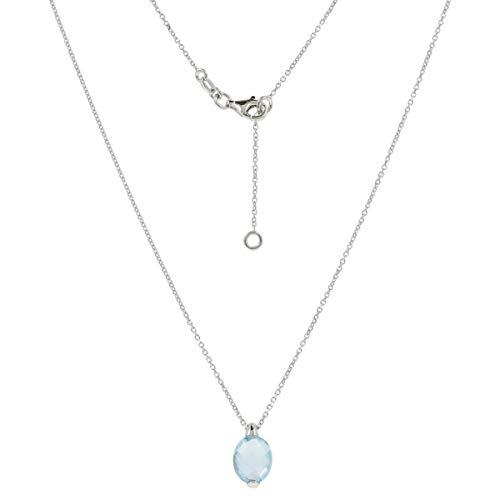 Gioiello Italiano - Collana in oro bianco 14kt con...