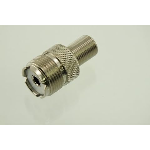 by W5SWL UHF Female to Type F Female Coax Connector Adapter Cover