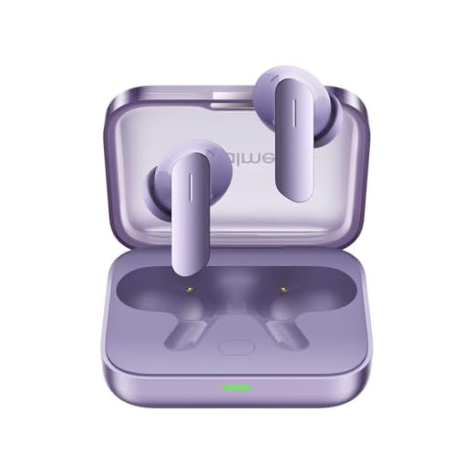 realme Buds Air 7, 12.4mm Dynamic Bass Drivers,52Hrs Playtime, 52dB Hybrid ANC,6 Mic ENC, 45ms Low Latency, 360° Spatial Audio, Hi-Res LHDC, IP55 Dust & Water Resistant, BT v5.4 (Lavender Purple)