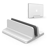 ノートパソコン スタンド 縦置き 収納 ホルダー幅調節可能 アルミ合金素材 OBENRI Vertical Laptop Stand Designed for MacBook Pro Air Mini Clamshell Mode & All Notepc