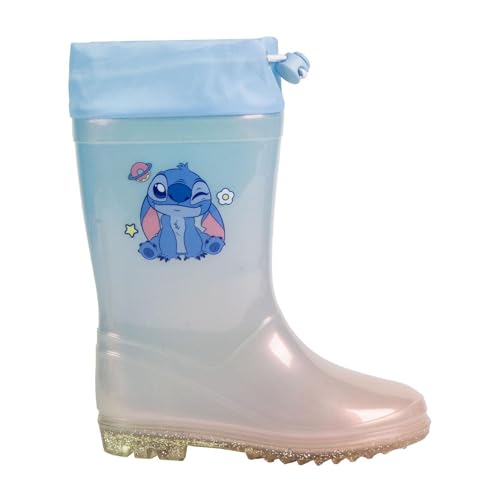 CERDÁ LIFE'S LITTLE MOMENTS Botas Lluvia Stitch de PVC para niños Calzado Impermeable Oficial, cómodo y Resistente, Unisex, 26 EU