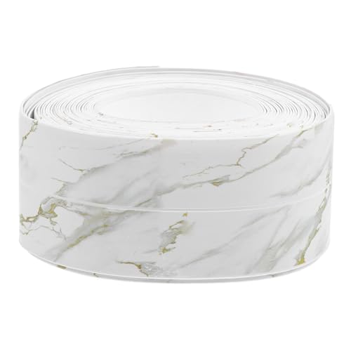 MUCKLILY Versatile Caulk Tape for Home Decor Self-Adhesive Bath Tub Sealing Strip 17.39ft x 1.5in Easy Application