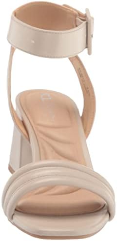 CL by Chinese Laundry Women's Blest Smooth Heeled Sandal, Beige, 8 | Image 1