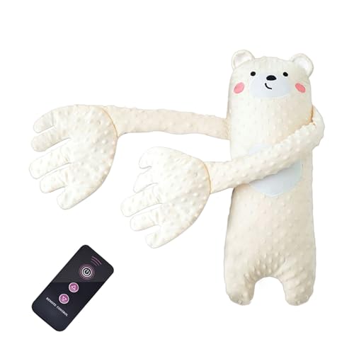 Sucette d'oreiller électrique automatique, poupées de sucette de sommeil multifonctionnelle avec télécommande, peluche interactive en mode réglable pour siège de voiture, chambre d'enfant
