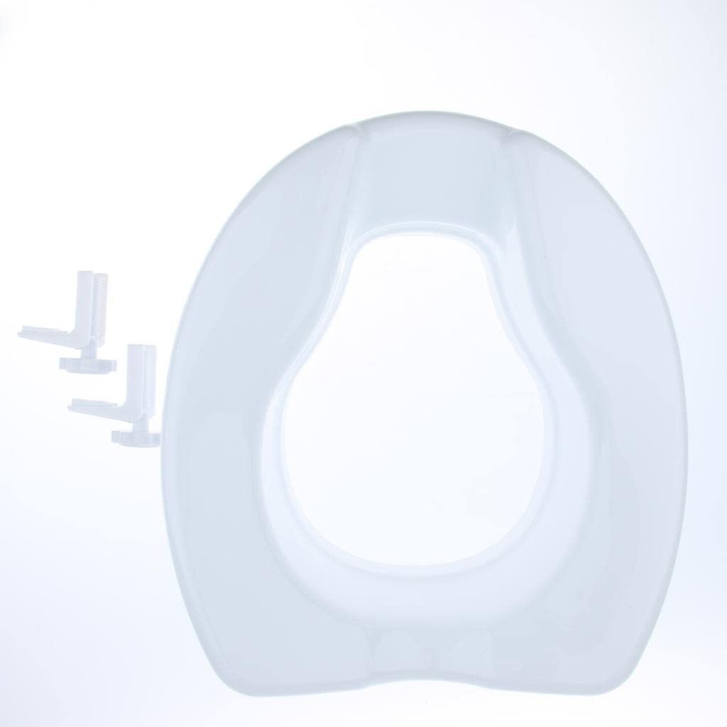 WC Sitzerhöhung Ohne Deckel – 4 Zoll, Weiß