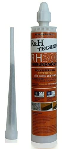 Preisvergleich Produktbild Verbundmörtel mit Zulassung RH 1 Mischer Injektionsmörtel Mörtel Dübel Kartusche