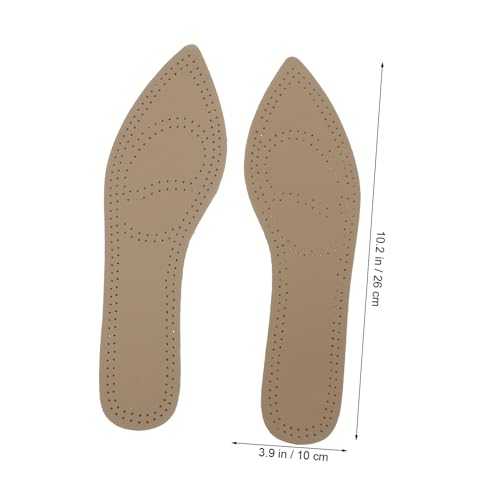 Plantillas TOYANDONA de cuero para tacones altos, 2 pares miniatura 5