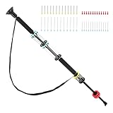 Blow Dart Gun 36' .40 Caliber Blowgun for Hunting Kit with 48 Long/Mid/Short Darts All Aluminum Made, with Sling, Tactical Grip and Optic Sight
