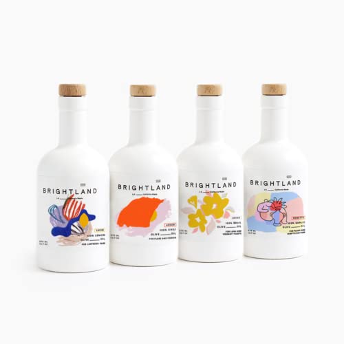 3. Brightland The Artist Capsule Cold-Pressed Olive Oils
