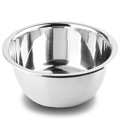 Lot De 6 Bols Inox Cul-de-poule - Diamètre 17 Cm - Avec Graduations - Pour Mélanges, Salades, Pâtes