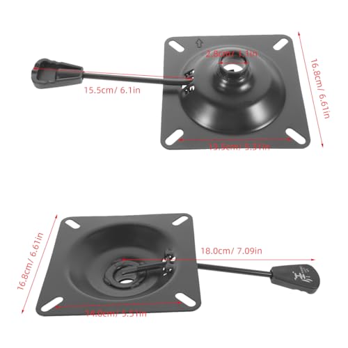 Hemobllo Bürostuhl Sitzmechanik Kippsteuerung Robustes Ersatzteil Drehstuhl Verstellbar für Büro und Barhocker Einfache Langlebig Praktisch