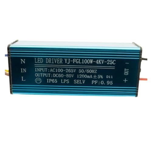 Plafonnier intégré étanche transformateur 100W pour éclairage de garage