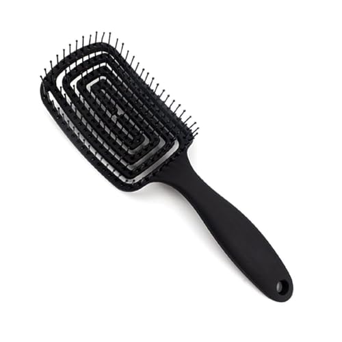 Image of KIMEE Vented Hair Comb | Detangling Brush | Anti-Frizz | Wet & Dry | Black