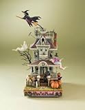 Jim Shore Haunted House Lighted, Sound & Motion Figurine "Wicked"