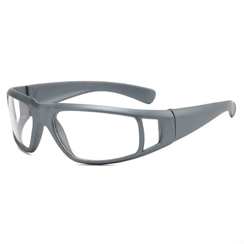 JGmotorfi Gafas de sol unisex resistentes con montura de policarbonato para ciclismo, 27 6 g, ligeras para comodidad durante todo el día en deportes (A-azul)