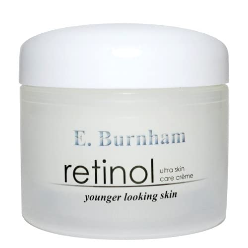 E. Burnham Retinol Ultra Skin Care Créme - Day - Crema hidratante facial antienvejecimiento - Reduce arrugas y líneas finas 2 onzas