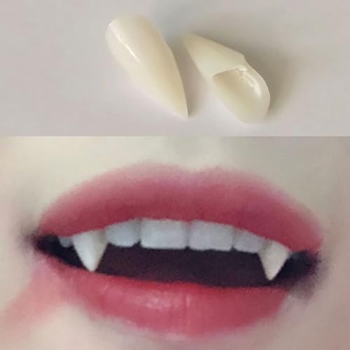 Presas de Dentes de Vampiro, Festa de Halloween, Cosplay, Dentaduras, Adereço, Decoração, Horror, De