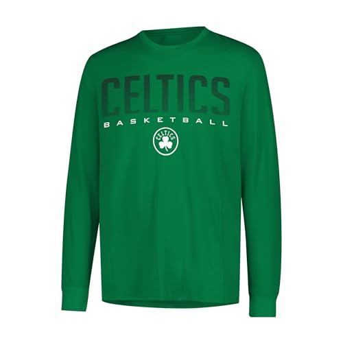 Ultra Game Camiseta Unisex de Manga Larga para Adultos, Oficial de la NBA, súper Suave