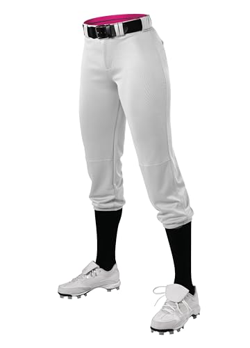 Pantalon de vitesse fastpitch softball femme Alleson Athletic noir