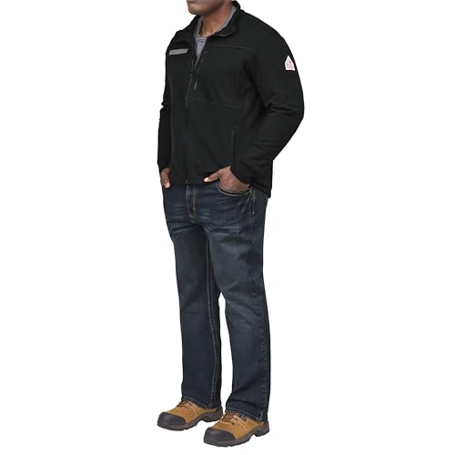 Bulwark FR Men's Fleece Flame Resistant Zip-Up Jacket4